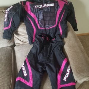 Polaris snowmobiling set